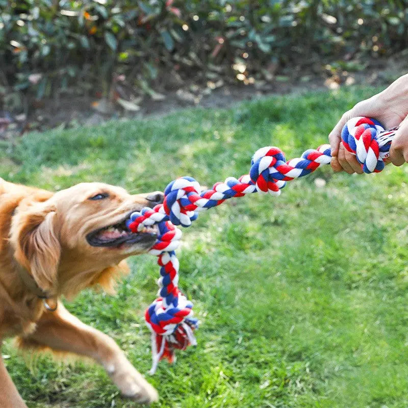 Heavy-Duty Rope Tug & Chew Toy for Large Dogs Chew Crew