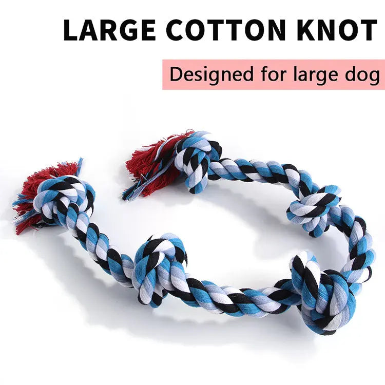 Heavy-Duty Rope Tug & Chew Toy for Large Dogs Chew Crew