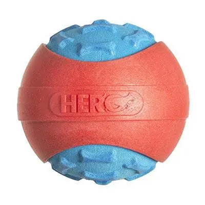 Outer Armor Large Ball – Durable Squeak & Float Fetch Toy Chew Crew
